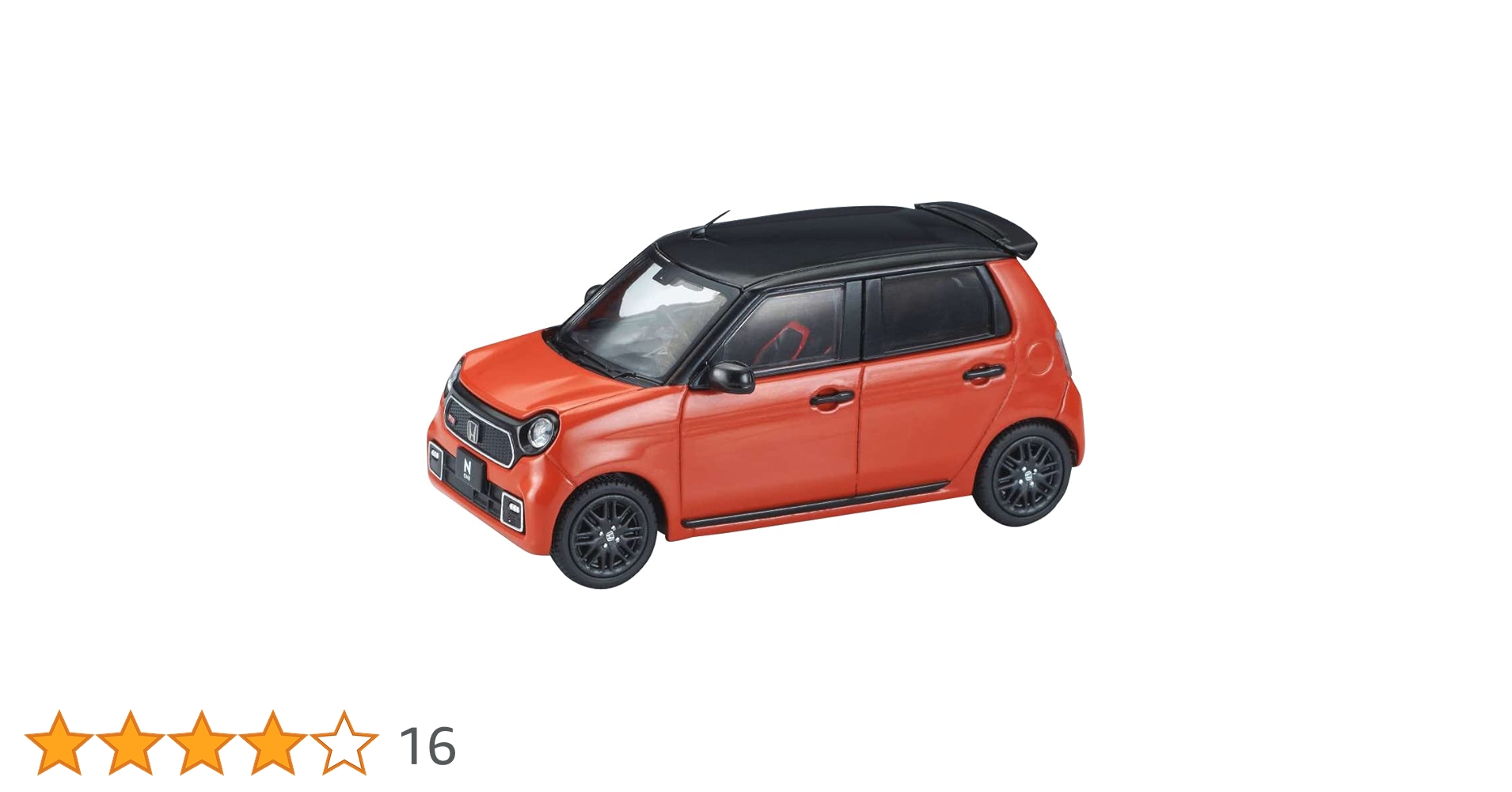 1/43 ホンダ N-ONE RS(サンセットオレンジII) HJ432001P Amazon | HJ43 1/43 ホンダ N-ONE RS サンセットオレンジII 完成